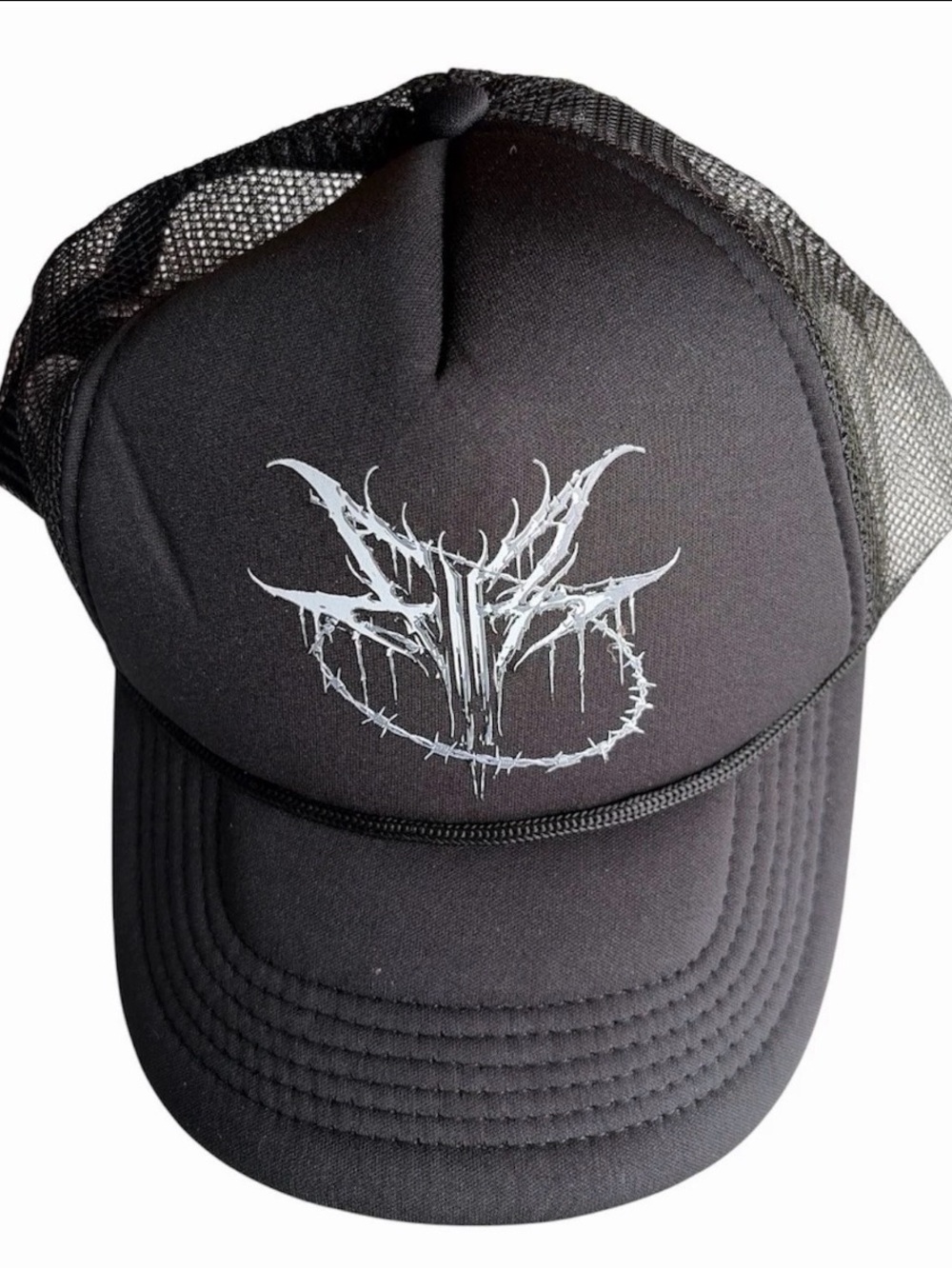 Falling In Reverse VIP Black Trucker Hat Mesh Snapback Band Cap